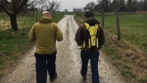 Une journée de business coaching individuel pour les dirigeants de l'entreprise 14eight basée à Mulhouse, Alsace et prendre du recul et de la hauteur en marchant avec son coach et JADE OR, notre formule innovante de coaching individuel outdoor