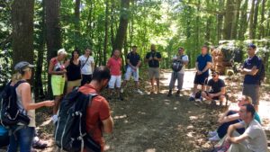 Entreprendre en Alsace avec Réseau Entreprendre Alsace découvre l'outdoor coaching avec D'un Pas Décidez