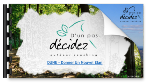 DUNE (Donner Un Nouvel Élan), c'est le coaching nature par excellence ! DUNE c'est une une semaine en rupture complète de votre quotidien, hors du temps et de l’espace, dans les Cévennes. Une semaine de coaching nature DUNE pour un retour à l'essentiel et se poser les questions essentielles !