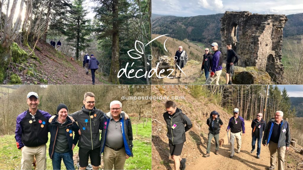 L'équipe managériale de l'entreprise WILLY LEISSNER en Alsace à Strasbourg, témoigne de son expérience d'Outdoor Business Coaching avec D'un Pas Décidez