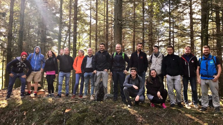 Outdoor Business Coaching avec Réseau Entreprendre Alsace dans le cadre du lancement du Club 13 des Lauréats.