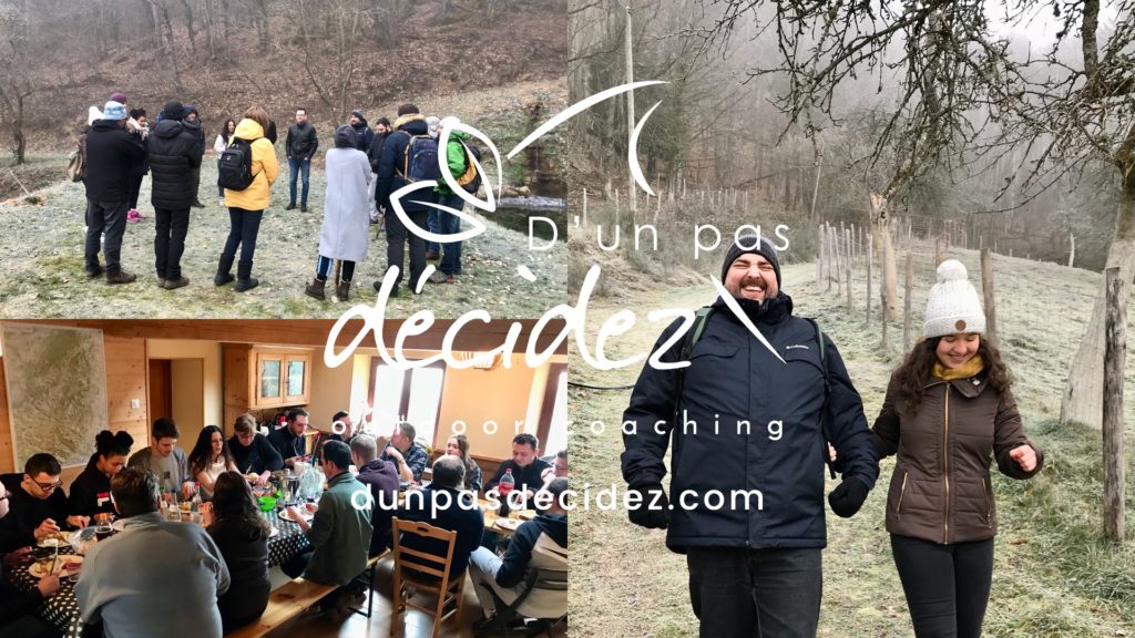 L'outdoor business coaching avec D'un pas Décidez permet d'accompagner efficacement les entreprises en Alsace comme CHARGE MAP !