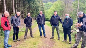 Le groupe APM "Strasbourg cathédrale" en Alsace bénéficie d'un accompagnement outdoor business coaching avec D'un pas Décidez