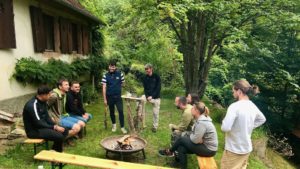 La startup HopLunch en Alsace bénéficie d'un accompagnement outdoor business coaching avec D'un pas Décidez