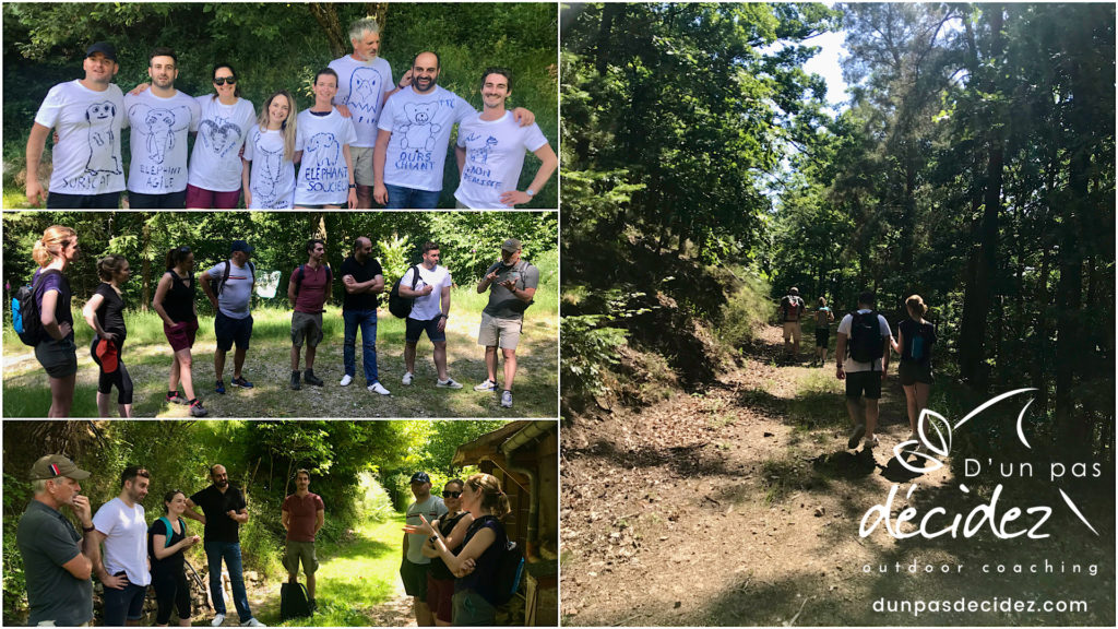 Outdoor Business Coaching avec Réseau Entreprendre Alsace dans le cadre du lancement du Club 18 des Lauréats.