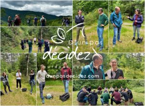 Outdoor Business Coaching avec Réseau Entreprendre Alsace dans le cadre du lancement du Club des Lauréats.