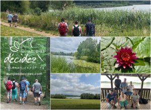 Le CODIR de l'entreprise VYNOVA bénéficie d'un accompagnement outdoor business coaching avec D'un pas Décidez