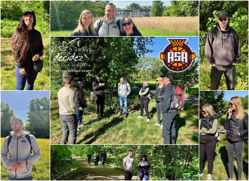 Les membres du Club Affaires de l'ASA bénéficient d'un accompagnement outdoor business coaching avec D'un pas Décidez