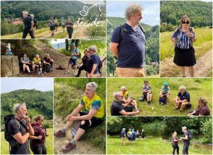 Le CODIR de l'entreprise SIEHR bénéficie d'un accompagnement Outdoor Business Coaching avec D'un pas Décidez !